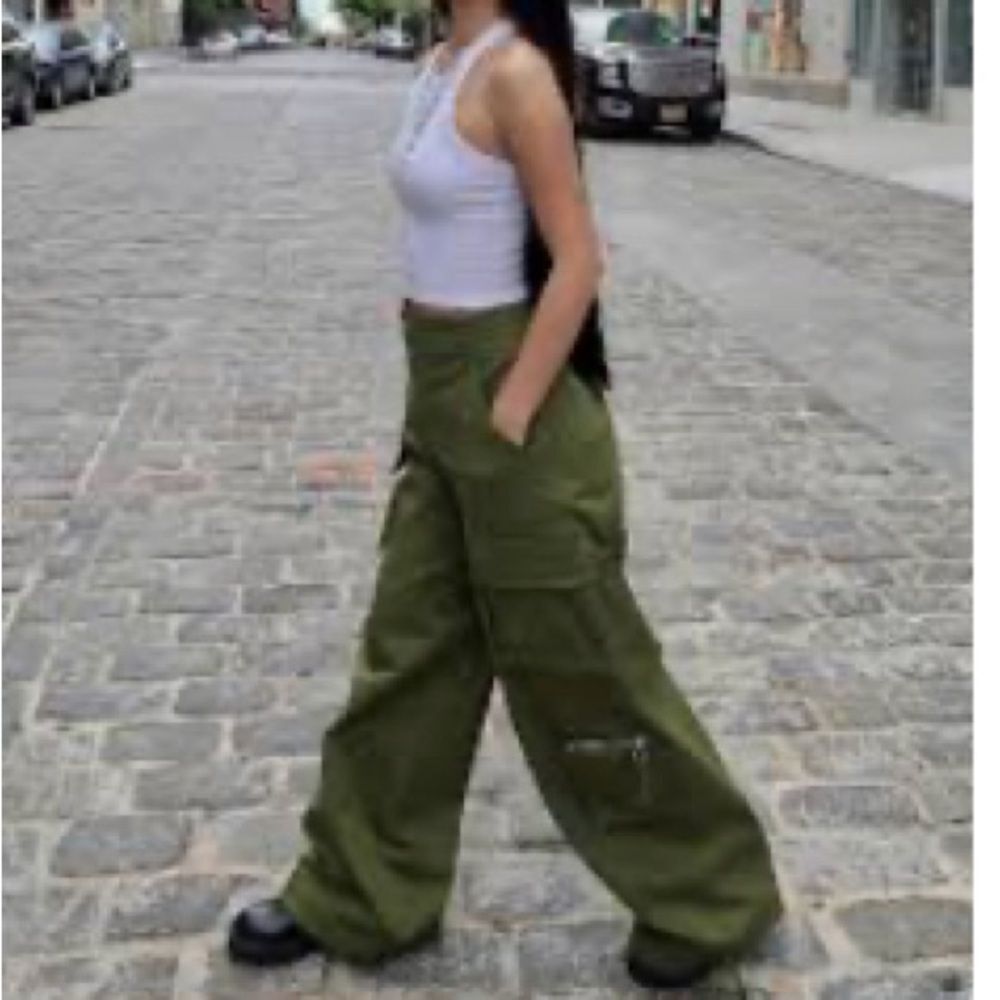 Vintage Viscose Women’s Cargo Pants Size S